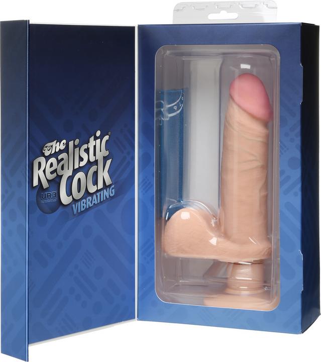Produktbild Doc Johnson The Realistic Cock - UR3 - Vibrating 6 Inch