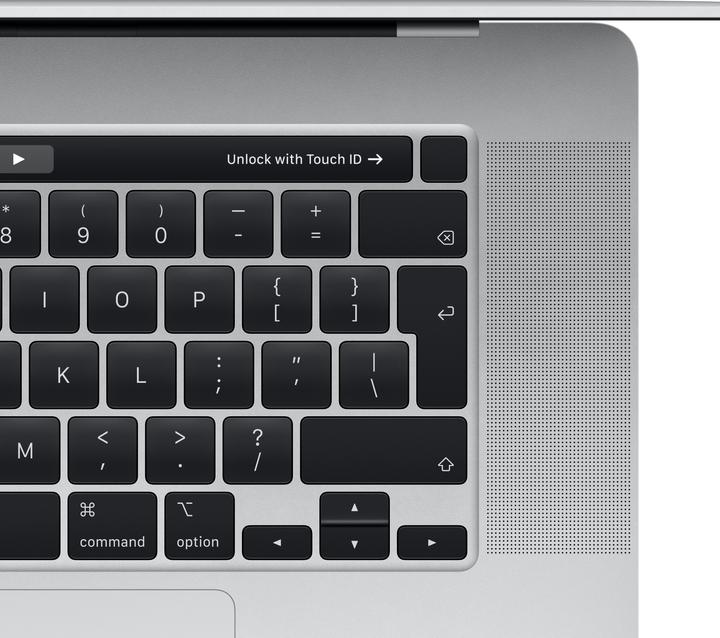 Image du produit Apple MacBook Pro 16 – 2019 (16", Intel Core i7-9750H, 16 Go, 512 Go, CH)