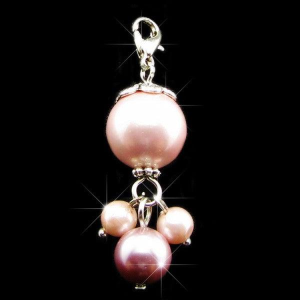 Hermex Charm Anhänger für Thomas Sabo / Pandora Armband - Rosa (Rostfreier Edelstahl)