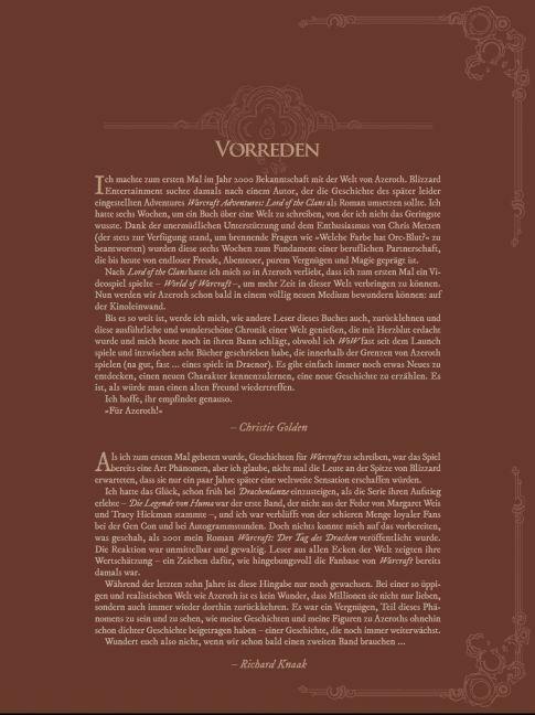 Nährwerte und Zutaten Panini World of Warcraft: Chroniken 01 (Deutsch, Blizzard Entertainment, 2016)