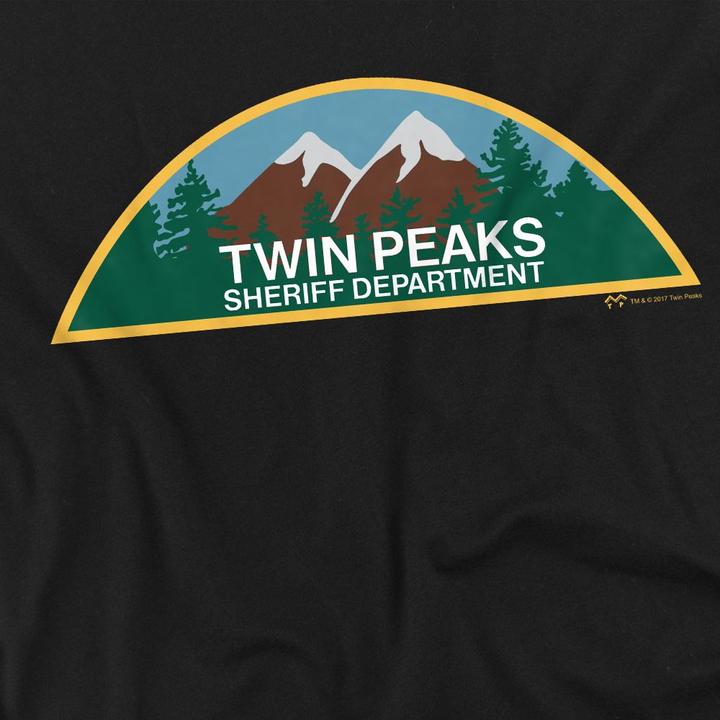Immagine prodotto Twin Peaks Sheriff Department Maglietta Uomo (XXL)