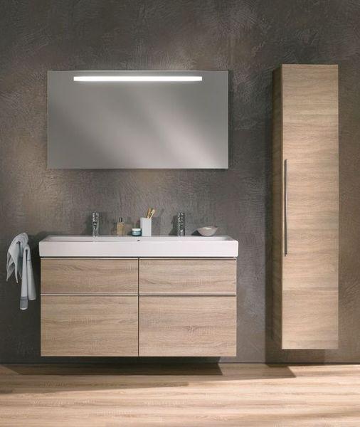 Produktbild Geberit Doppelwaschtisch iCon 120 cm wei 124020000 (485 mm, 1200 mm)