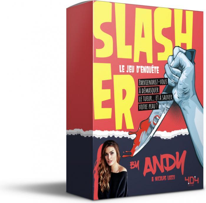 Image du produit 404 Editions Slasher - Le jeu d'enquête by Andy - Français (Français)