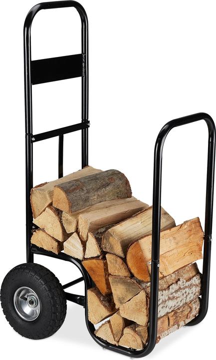 Relaxdays Kaminholzwagen (52 x 59 x 108.5 cm)