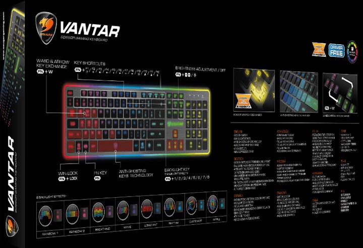 Actual product image Cougar Vantar Gaming (CH, Cable)