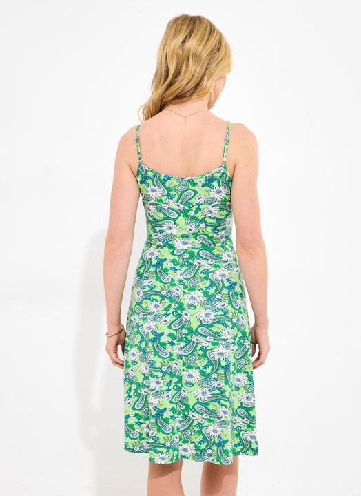 Actual product image Joe Browns Paisley Floral Spaghetti Strap Jersey Sundress