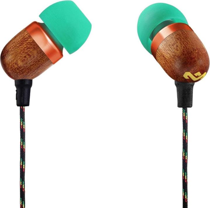 Actual product image House of Marley Smile Jamaica In Ear Headphones (No noise cancelling, Cable)