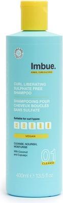 Produktbild Imbue Curl Liberating Sulphate Free Shampoo Vegan und Curly Girl Friendly 400ml (400 ml)