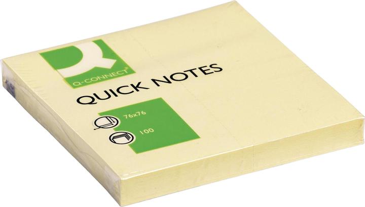 Q-Connect Note adesive Note rapide (76 x 76 mm)
