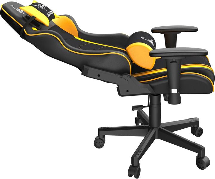 Image du produit Gembird Chaise de jeu SCORPION juodas mesh yellow skin
