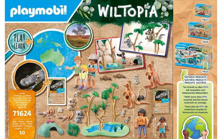 Immagine prodotto Playmobil Animali selvatici australiani (71624, Playmobil Wiltopia)