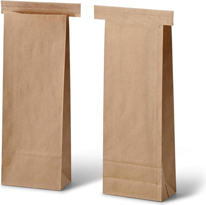 Produktbild Biozoyg 500 Stück Papiertüten mit Clipverschluss (Geschenktüte, 500 x)