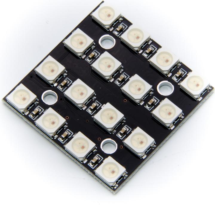 Produktbild Purecrea 4x4 WS2812B RGB LED Matrix - 16Bit