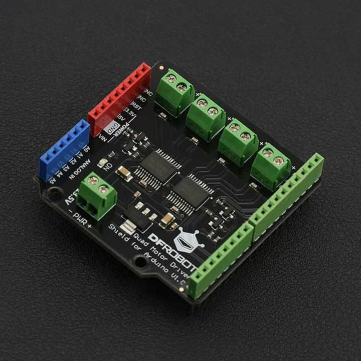 Produktbild DFRobot Quad DC Motor Driver Shield für Arduino