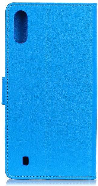 Actual product image MU Classic Litchi Leather Bookcover Series (ZTE Blade A7 (2020))