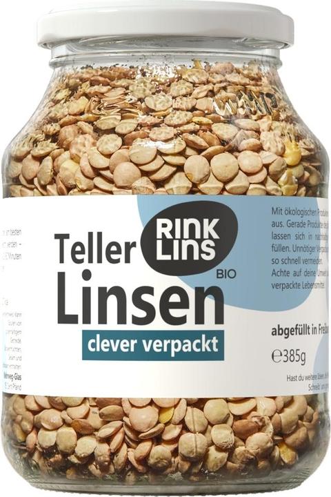Rinklins bio Tellerlinsen (385 g)