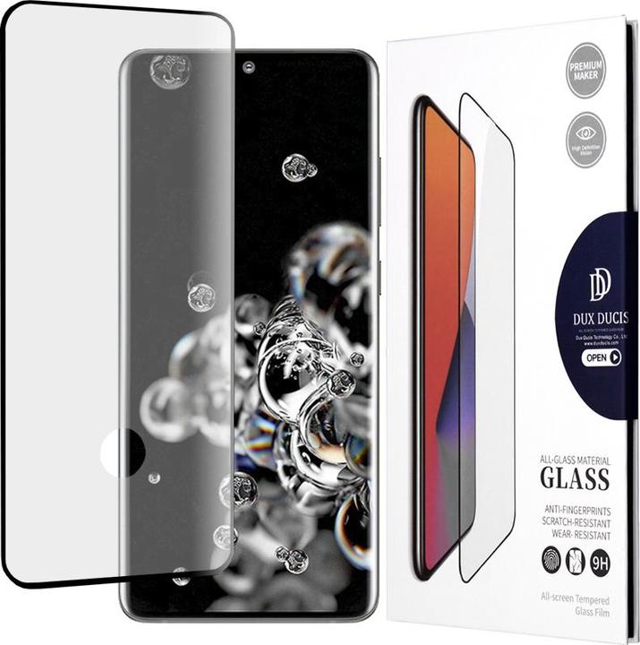 Dux Ducis - Tempered Glass - Samsung Galaxy S20 Ultra 4G / S20 Ultra 5G - Black (1 Piece, Samsung Galaxy S20 Ultra 5G, Samsung Galaxy S20 Ultra)
