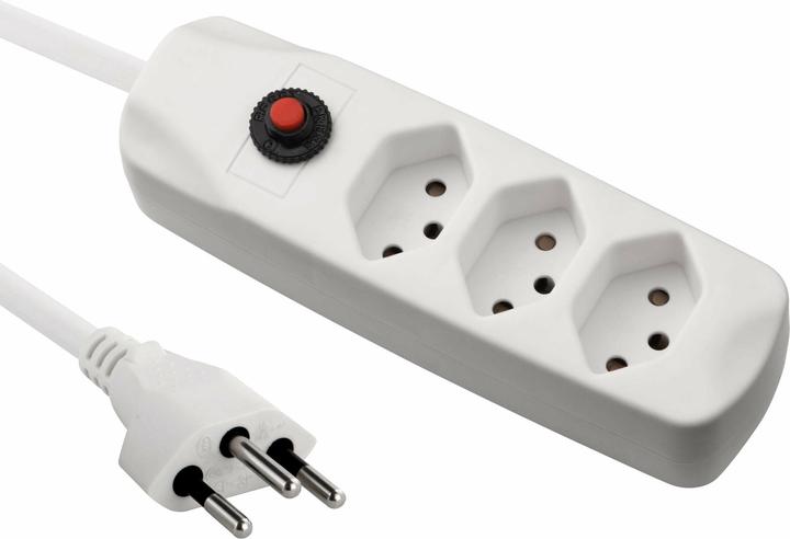 Furber power connector strip 3xT13, black (3 x, Type 13, 1.50 m)