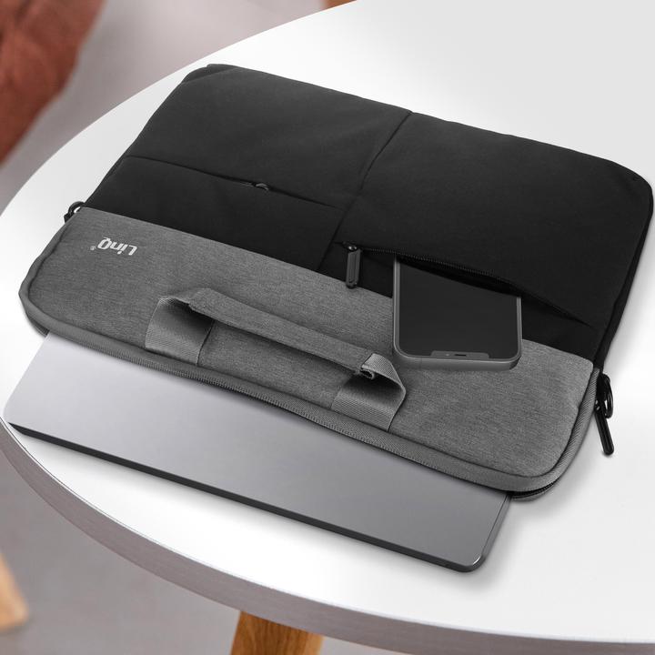 Image du produit LinQ Sacoche pour ordinateur portable de 13,3 à 14 pouces (14", Universel)