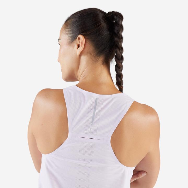 Image du produit Kiprun Débardeur de Running léger Femme - Run 900 Light violet mauve imprimé (S)
