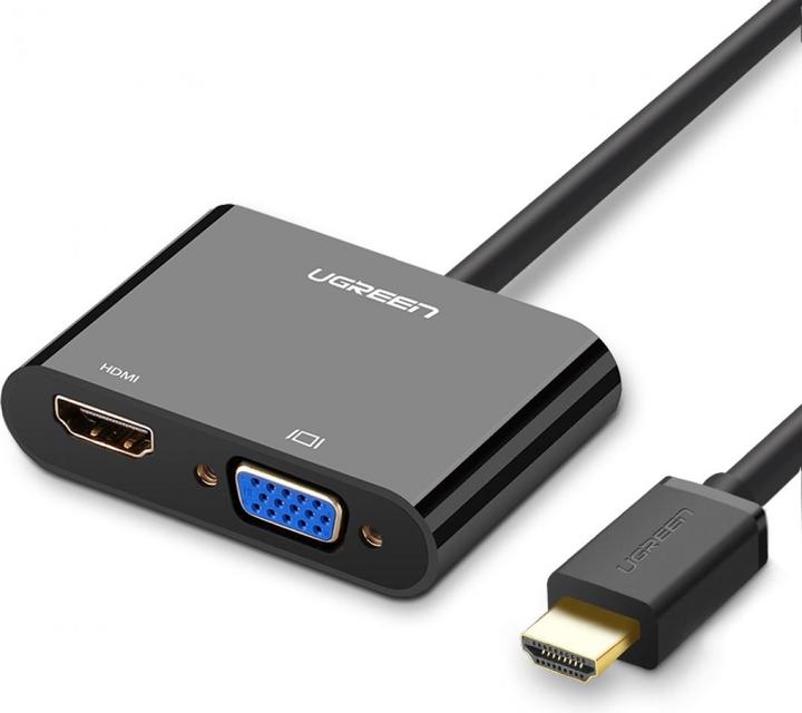 Produktbild Ugreen HDMI auf HDMI / VGA Adapter mit Audio (HDMI, 3 cm)