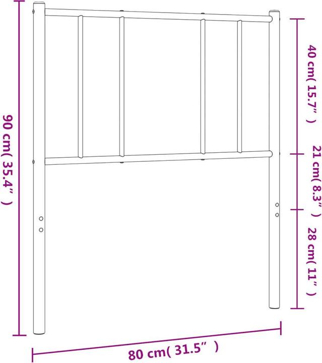 Produktbild VidaXL Sulo (80 x 3 x 90 cm)