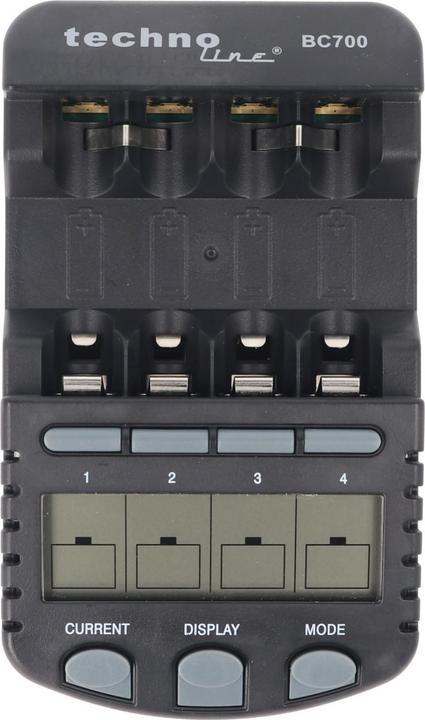 Immagine prodotto Technoline A.C. 700 A.C. (1 pz., AAA, AA, 3000 mAh, Caricabatterie senza batteria)