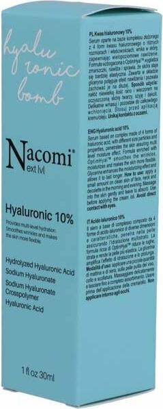 Actual product image Nacomi Next Level Hyaluronic 10% serum with hyaluronic acid 30ml (30 ml)