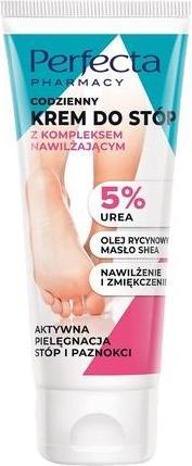 Actual product image Perfecta Pharmacy Daily Foot Cream Urea 5% 80ml (Foot deodorant & powder, 80 ml)