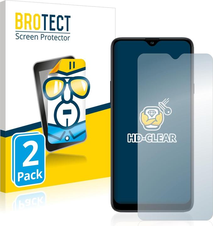 Produktbild BROTECT Schutzfolie Displayschutz Klar (2 Stück, Samsung Galaxy A20s)