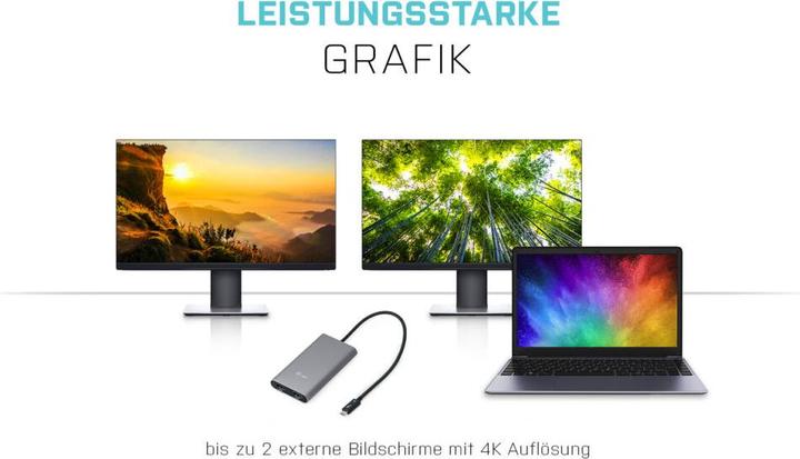 Produktbild i-tec Thunderbolt 3 zu (HDMI, 27 cm)