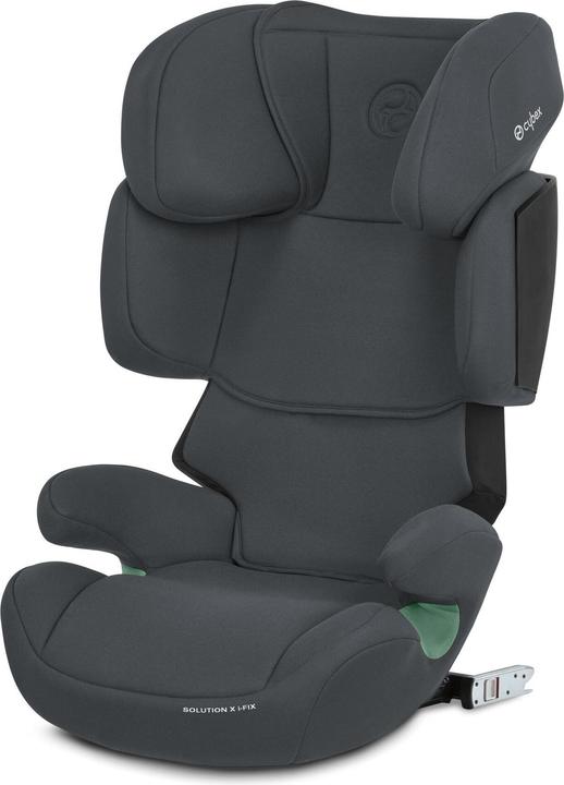 Cybex SOLUTION X I-FIX Cobblestone Grey | dark grey (Kindersitzerhöhung, ECE R129/i-Size Norm)