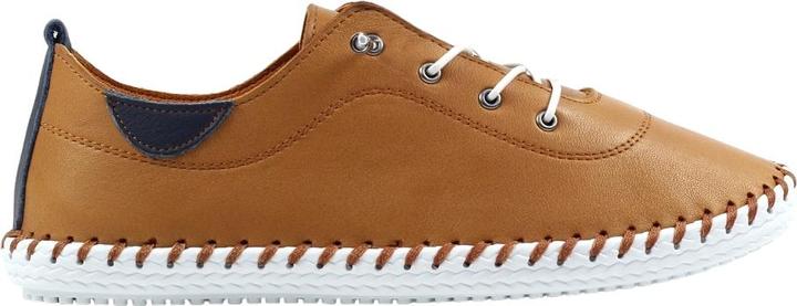 Produktbild Lunar Leinenschuhe St Ives Leder (40)
