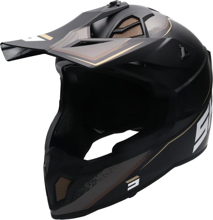 Produktbild Shot LITE PRISM matt schwarz-gold XS (55 - 59 cm, XS)