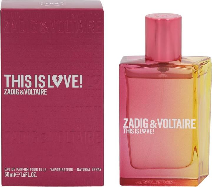 Actual product image Zadig & Voltaire This is Love! - Eau de Parfum Pour Elle (Eau de parfum, 50 ml)
