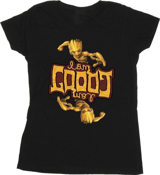 Guardians Of The Galaxy Groot Inverted Grain TShirt (L)