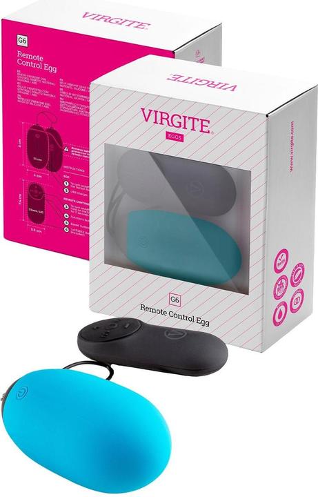 Immagine prodotto Virgite Ovetto vibrante, G6, ricaricabile, 230 g