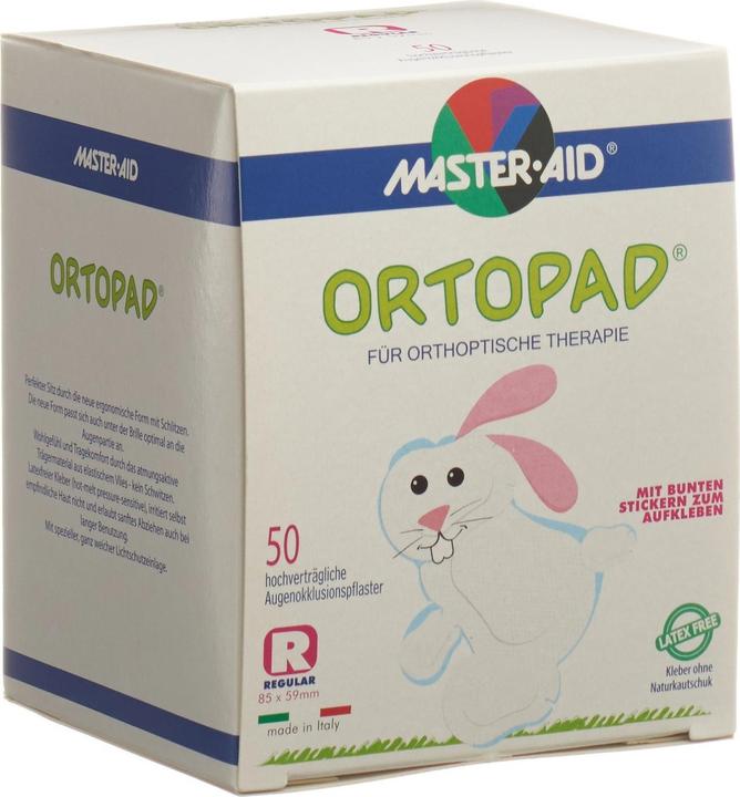 Produktbild Master Aid Occlusionspflaster Regular weiss ab 4 Jahre (50 x)