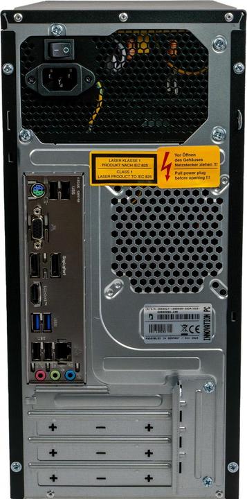 Actual product image Innovation IT PC PC Intel i3-13100 / 8GB / SSD 512GB M.2 NVMe (Intel Core i3-13100, 8 GB, 512 GB)