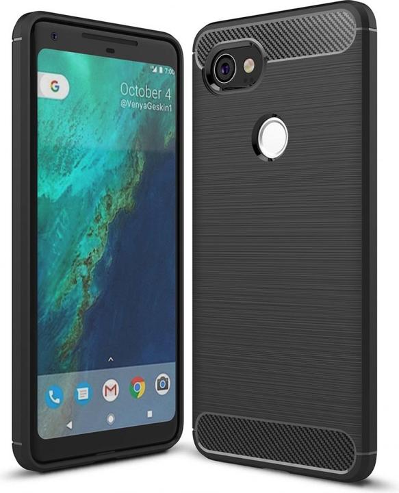 Immagine prodotto Screenguard Google Pixel 2 XL Cover Carbon Brushed Soft TPU (Google Pixel 2 XL)