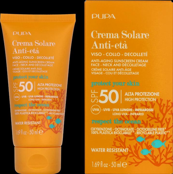 Image du produit Pupa Milano Crème solaire anti-âge (Crème solaire, SPF 50, 50 ml)