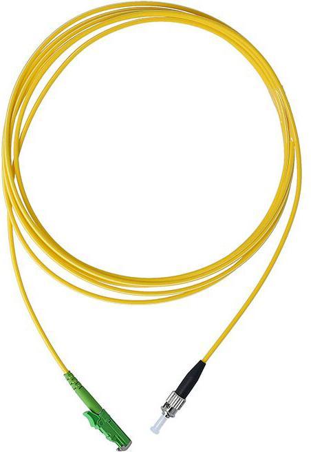 Produktbild BlueOptics Simplex LWL Patchkabel ST-PC/E2000-APC Singlemode 15 Meter (15 m)