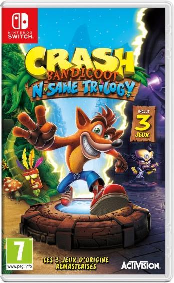 Immagine prodotto Activision Crash Bandicoot - N' Sane Trilogy (Switch, FR)