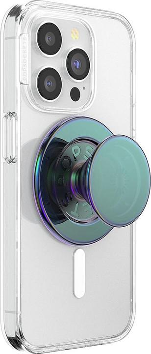 Image du produit PopSockets PopGrip Round pour MagSafe - Bague d'adaptation pour MagSafe incluse - Socle extensible et