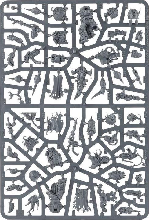 Actual product image Games Workshop Warhammer 40k - Death Guard Plague Marines (Plastic)