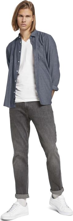 Produktbild Tom Tailor Hemd Shirt fein strukturiert mit Bio Baumwolle (M)