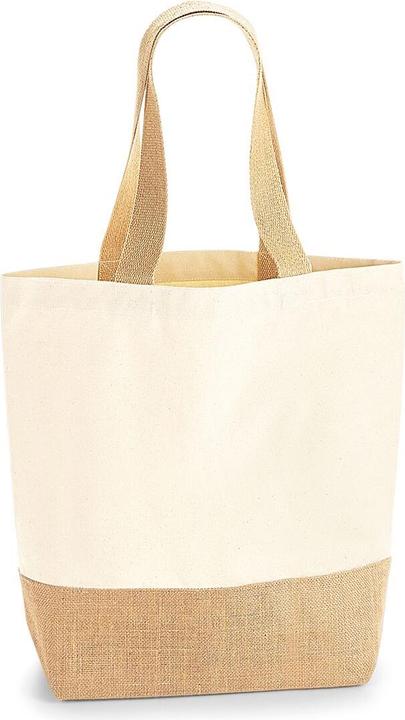 Westford Mill Einkaufsnetz Jute Base Canvas (13 l)
