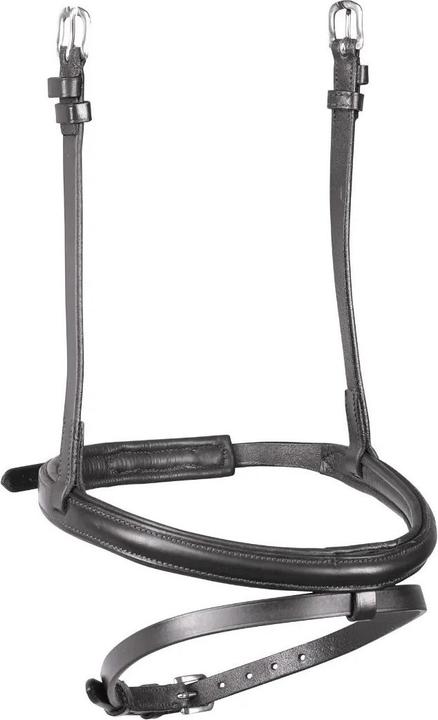 Actual product image Velociti Noseband with locking strap Raised leather