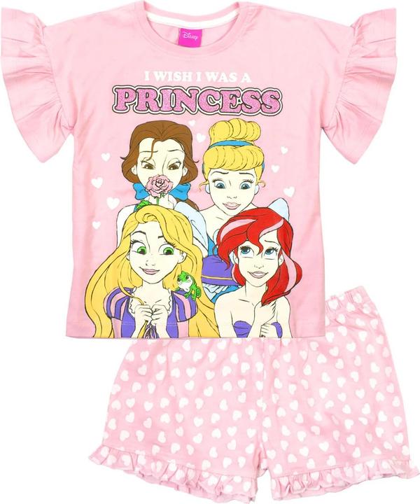Disney Princess Kurzer BaumwollPyjamaSet Mädchen