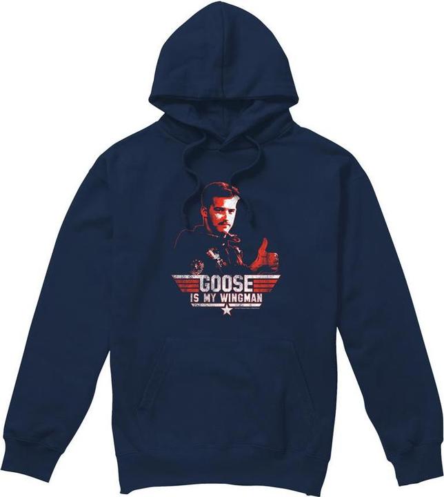 Immagine prodotto Top Gun Wingman Goose Felpa con Cappuccio Uomo (M)